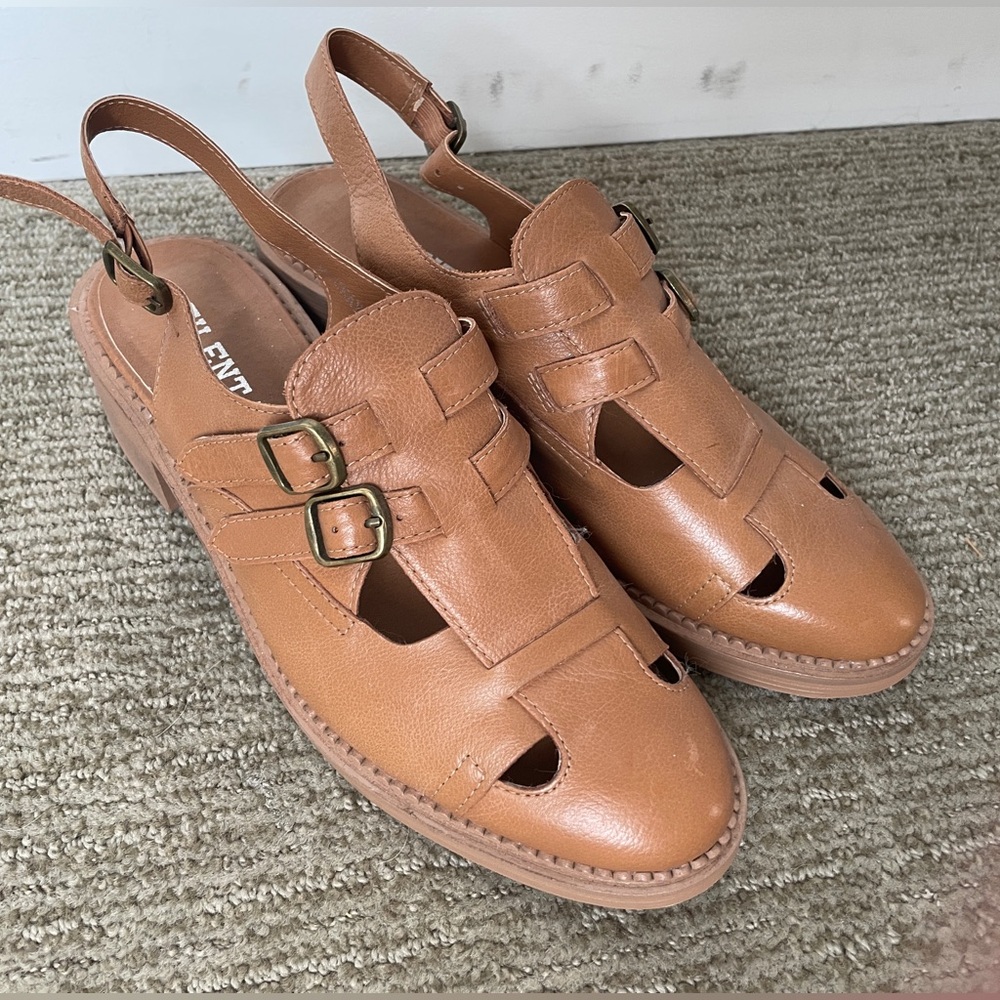 Anthropologie Silent D McKay Heeled Sandals | Size 7 | Effortless Chic - Picture 5 of 5